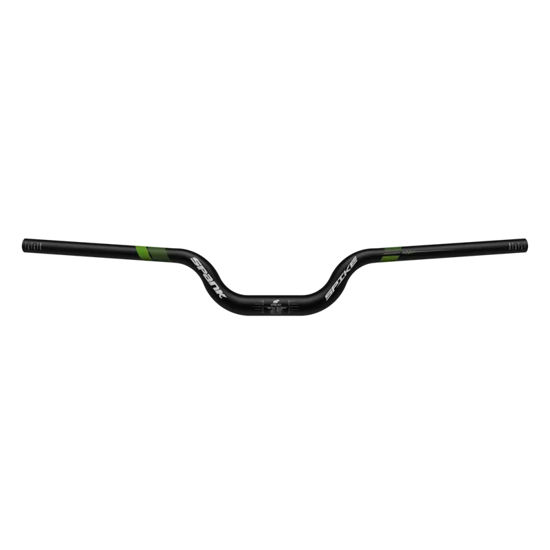 Spank Spike 800 Vibrocore Skyscraper Riser Handlebar - Black-Green 1