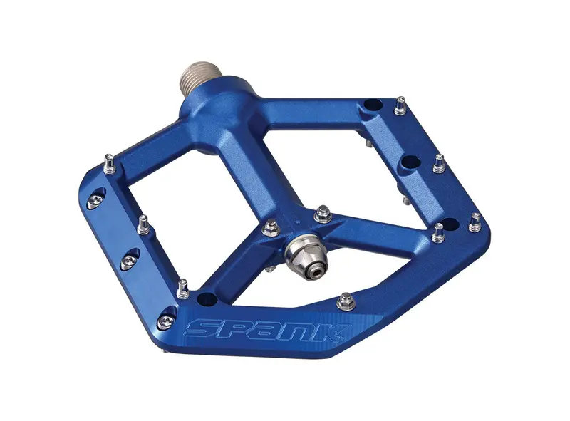 Spank Spike Reboot Pedals - Blue 1