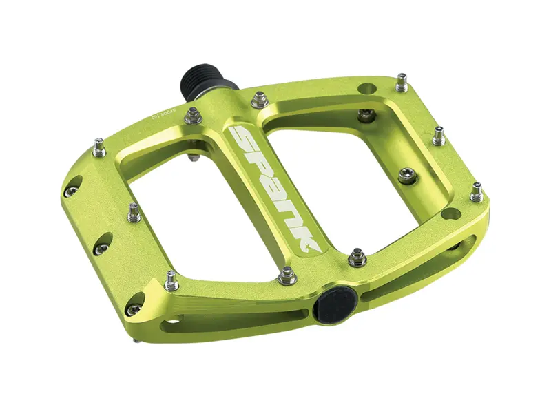 Spank Spoon 90 Pedals - Green 1