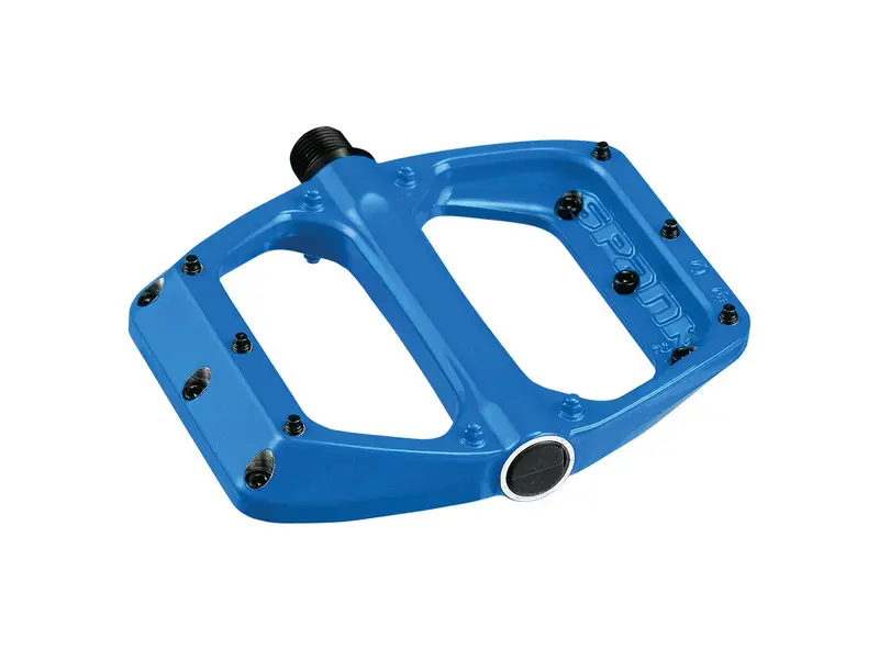 Spank Spoon Dc Flat Pedals - Blue - 2021 1
