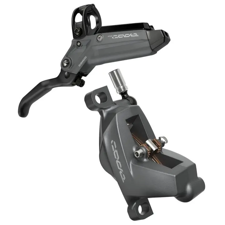 Sram Code Bronze Stealth Disc Brake And Lever - Rear - Dark Polar Ano 1
