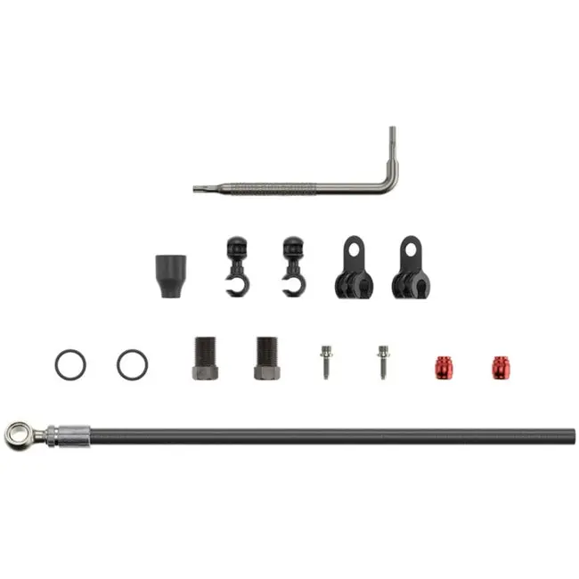 Sram Disc Brake Hose Kit - Silver Banjo 1