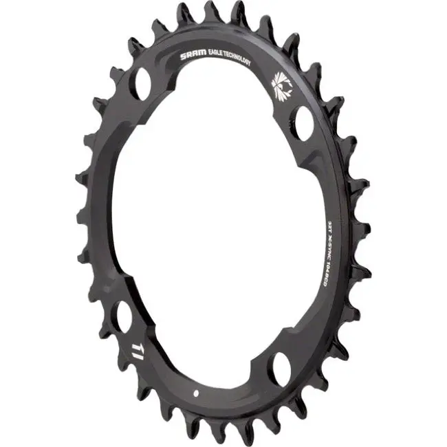 Sram Eagle X-Sync 2 Al 104Mm Chainring - Black 1