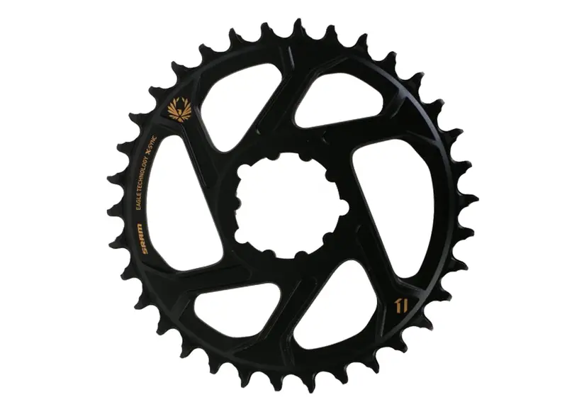 Sram Eagle X-Sync 2 Direct Mount Chainring - Black-Gold 1