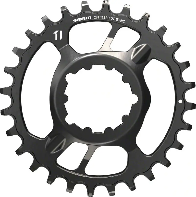 Sram Eagle X-Sync Steel Direct Mount Boost Chainring - Black 1
