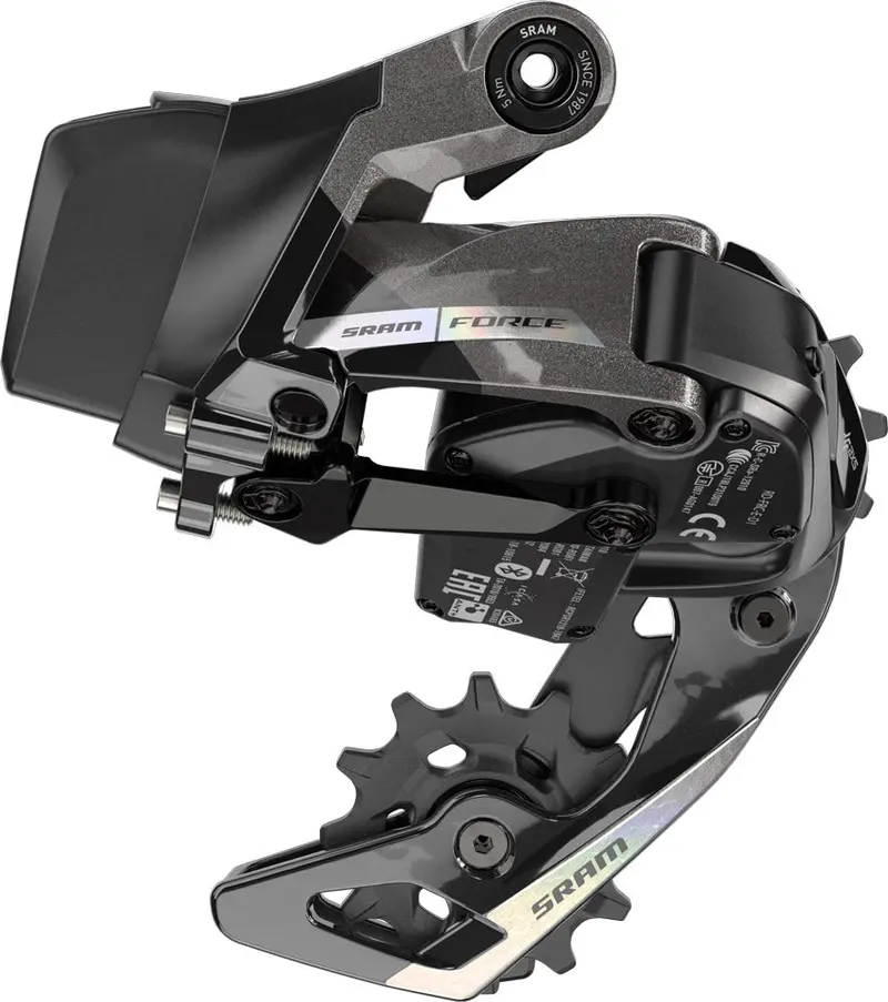 Sram Force Axs D2 12 Spd Rear Derailleur - Unicorn Gray-Laser Foil 1