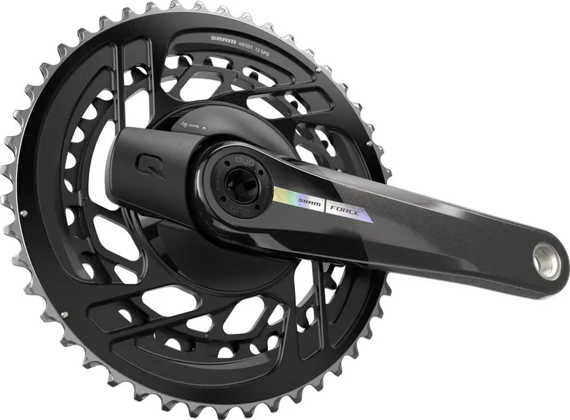 Sram Force Axs D2 2X12 Spd Road Crankset With Power Meter - Unicorn Gray-Laser Foil 2