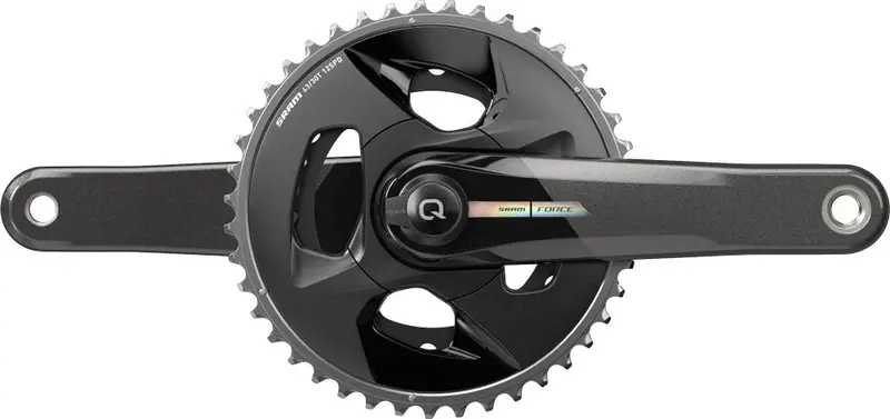 Sram Force Axs D2 Wide 2X12 Spd Road Crankset With Power Meter - Unicorn Gray-Laser Foil 1