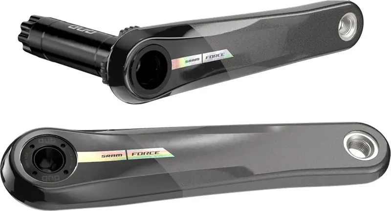 Sram Force D2 Dub Wide 12 Spd Road Crank Arms - Unicorn Gray-Laser Foil 1