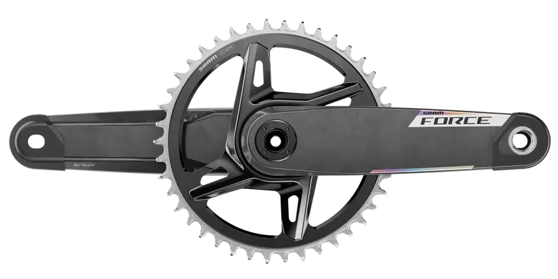 Sram Force Xplr E1 Dub Wide 13 Spd Crankset - Black 1