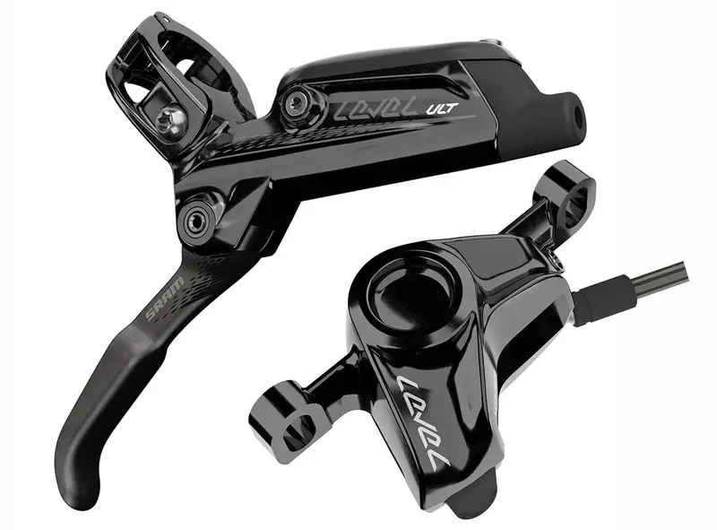 Sram Level Ultimate Disc Brake - With Ti Hardware - Front - Anodised Black 1