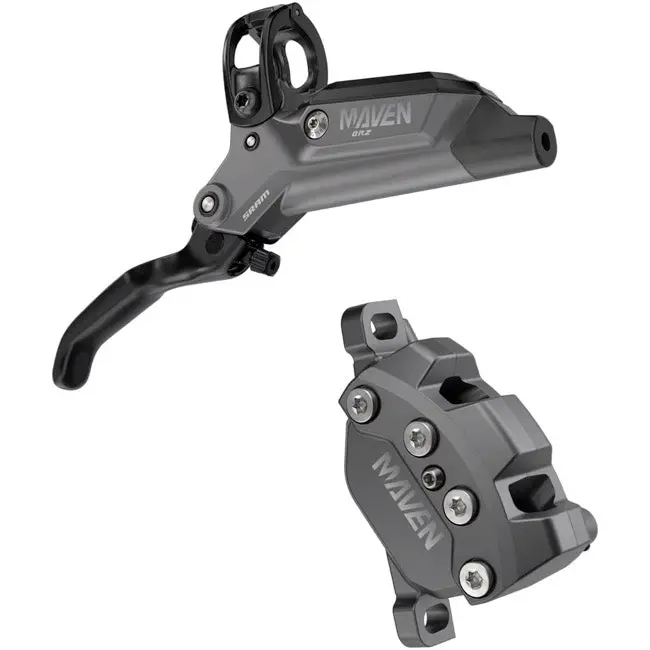Sram Maven Bronze Stealth 4-Piston Disc Brake And Lever - Front - Dark Polar 1