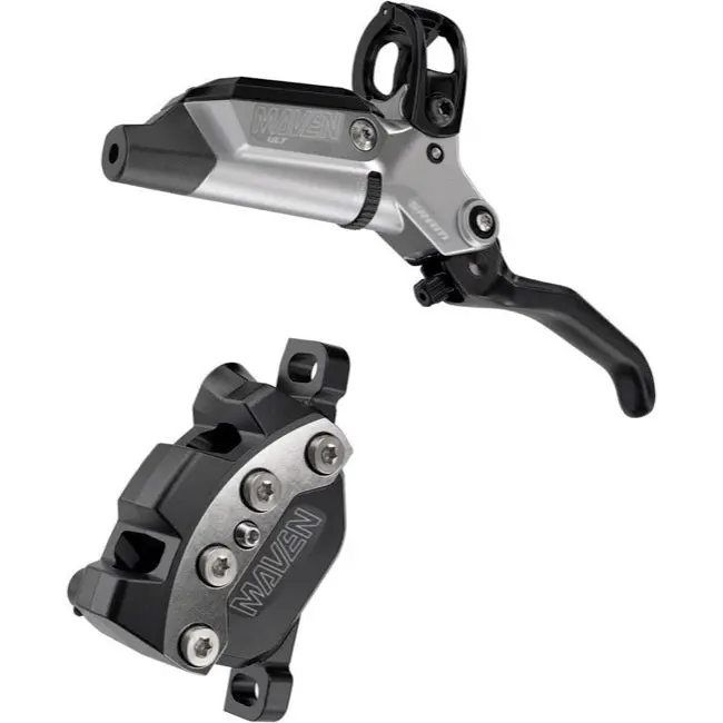 Sram Maven Ultimate Stealth 4-Piston Disc Brake And Lever - Front - Black-Silver 1