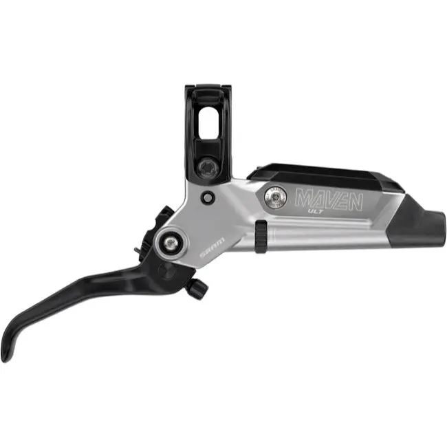 Sram Maven Ultimate Stealth 4-Piston Disc Brake And Lever - Rear - Black-Silver 2
