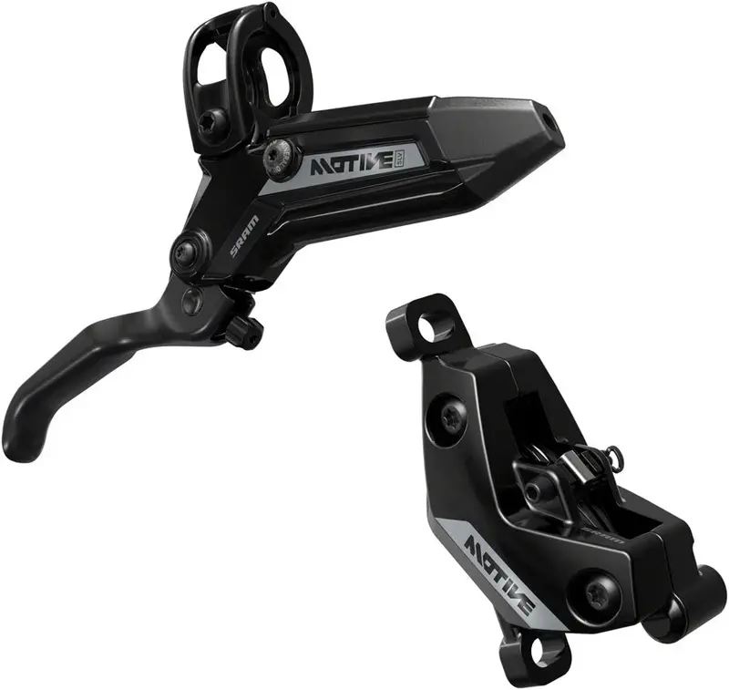 Sram Motive Silver Disc Brake - Front/Rear - Black Ano 1