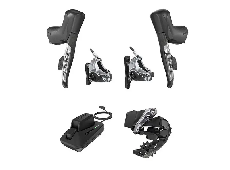 Sram Red Etap Axs 1X12 Spd Electronic Road Groupset - Black 1