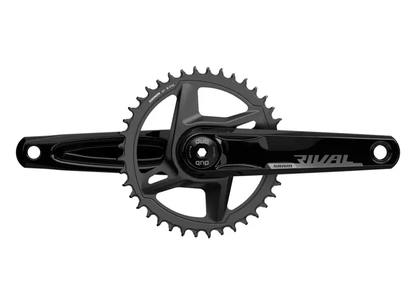Sram Rival 1 Axs Wide 12 Spd Road Crankset - Black 1
