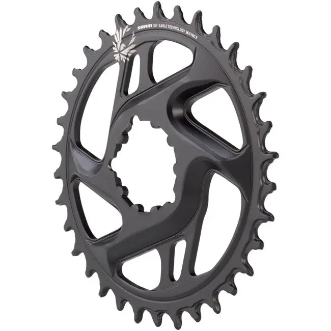 Sram X-Sync 2 Eagle Cold Forged Direct Mount Chainring - Black 1