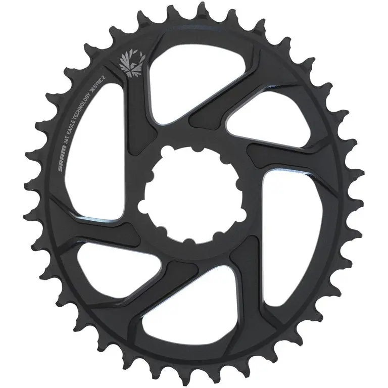 Sram X-Sync 2 Eagle Direct Mount Boost Oval Chainring - Black 1