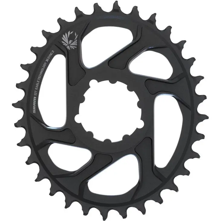 Sram X-Sync 2 Eagle Direct Mount Boost Oval Chainring - Black 2