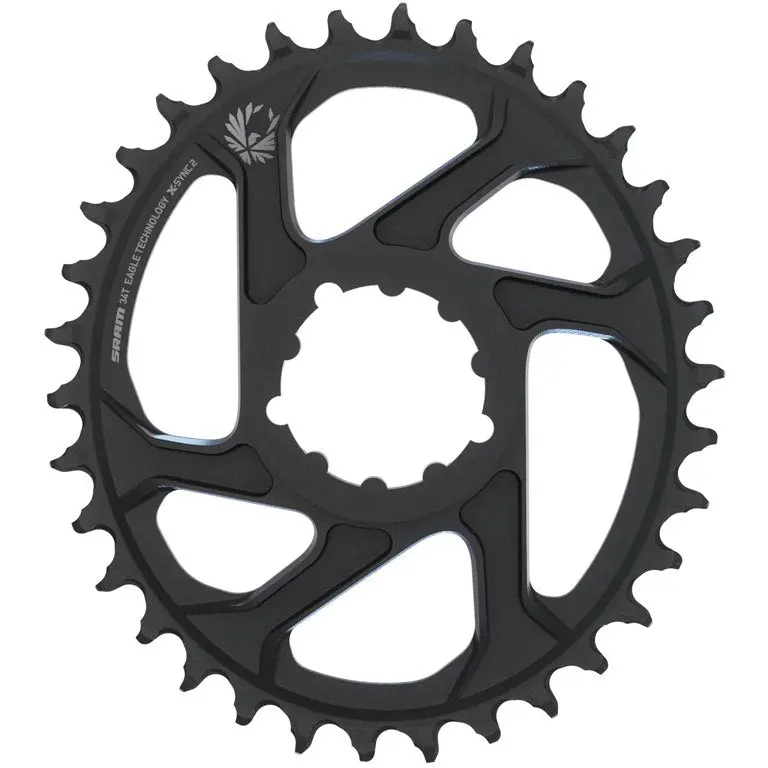 Sram X-Sync 2 Eagle Direct Mount Boost Oval Chainring - Black 3