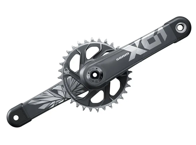 Sram X01 Eagle Superboost+ 12 Spd Mtb Crankset - Lunar-Polar 1