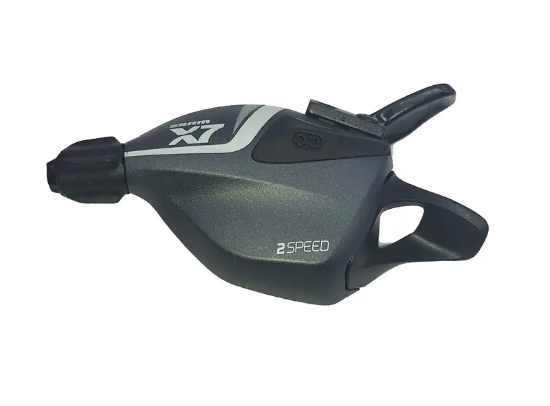 Sram X7 2X Trigger Shifter - Oem Packed - Black - Gray 1