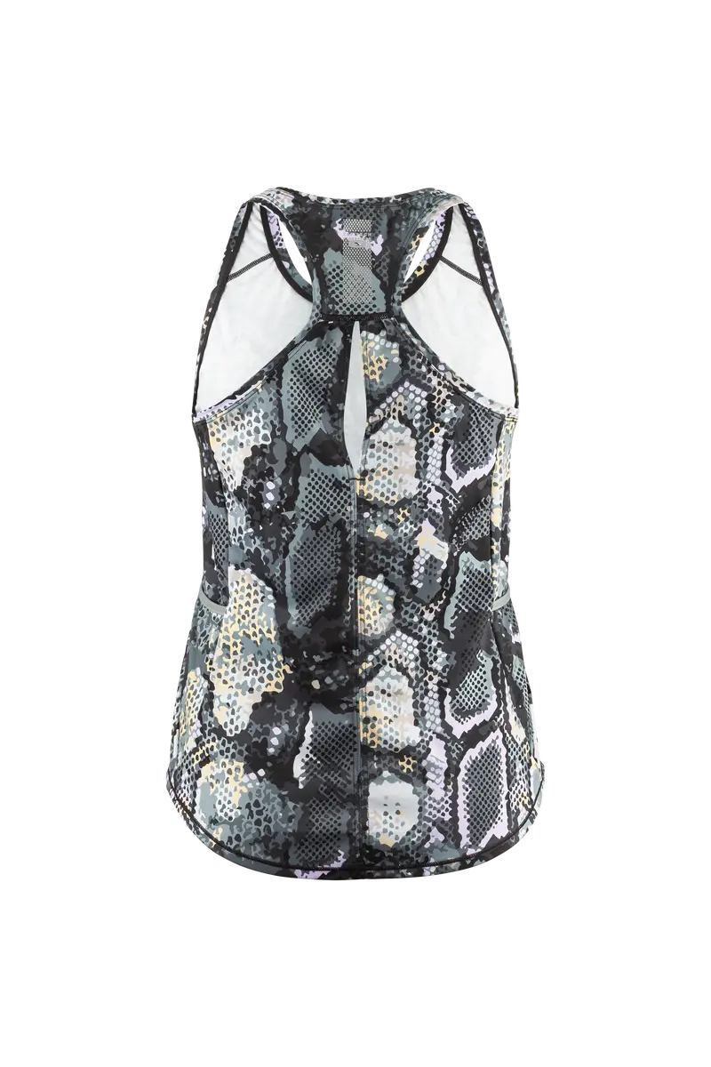 Sugoi Coast Print Tank - Womens - Deep Lilac-Snake 2