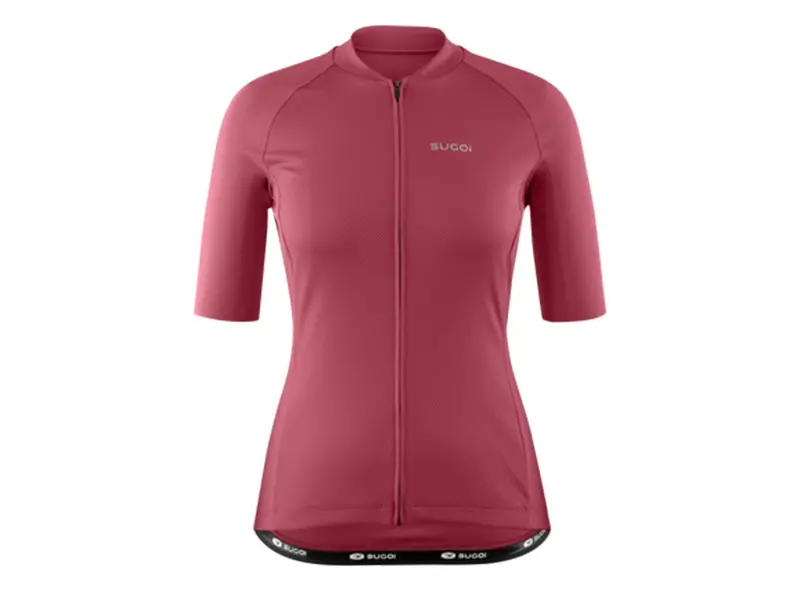 Sugoi Essence 2 Short Sleeve Jersey - Womens - Cherry Blossom Red 1