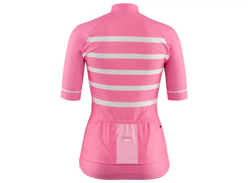 Sugoi Essence Print Short Sleeve Jersey - Womens - Nautical Pink 2