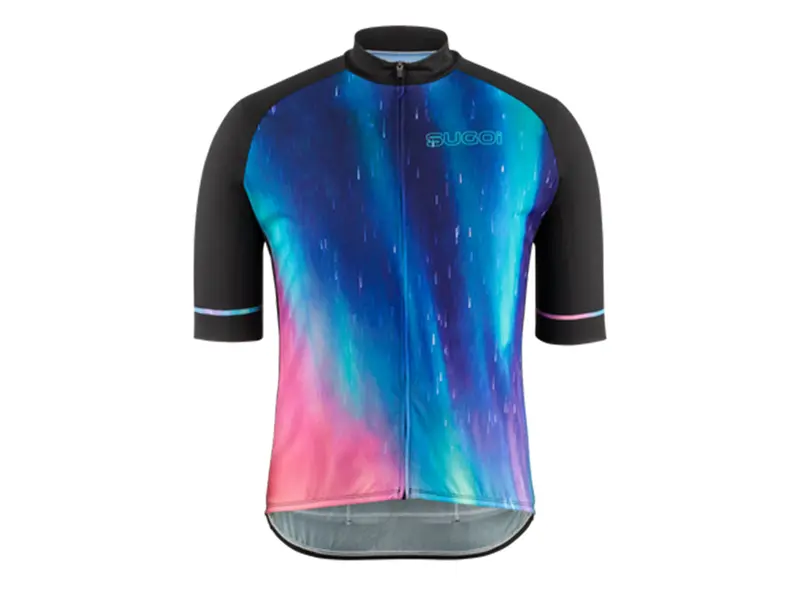 Sugoi Evolution Zap 2 Short Sleeve Jersey - Black Sky 1