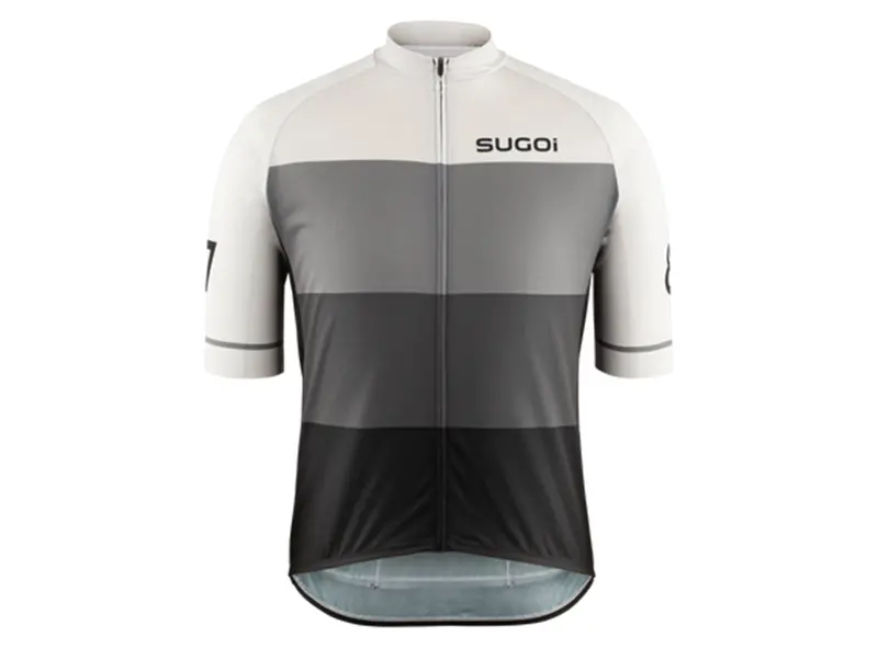 Sugoi Evolution Zap 2 Short Sleeve Jersey - Gray Line 1