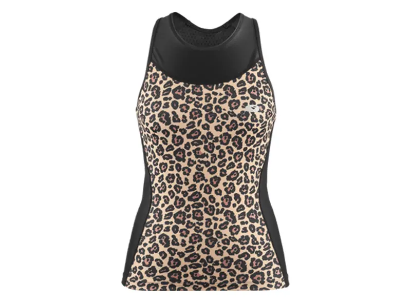 Sugoi Rpm Tri Racerback Tank - Womens - Black-Leopard 1