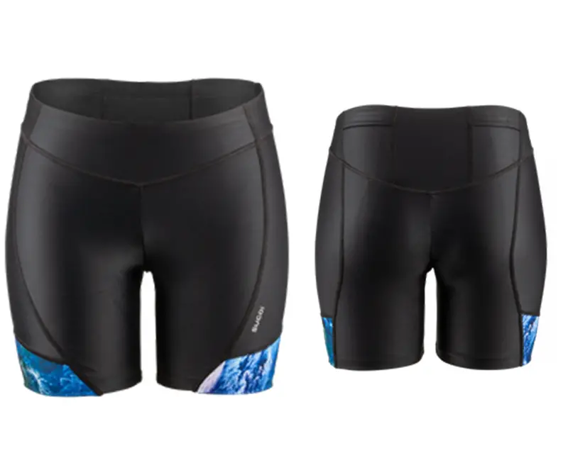 Sugoi Rpm Tri Short - Womens - Black-Thunder Sky 1