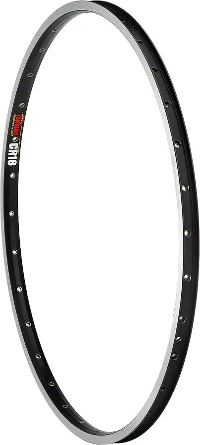 Sun Ringle Cr-18 Non-Disc 26" Mtb Rim - Black-Silver 1