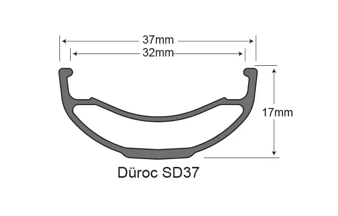 Sun Ringle Duroc Sd37 Expert 27.5" Mtb Wheel - Front 2