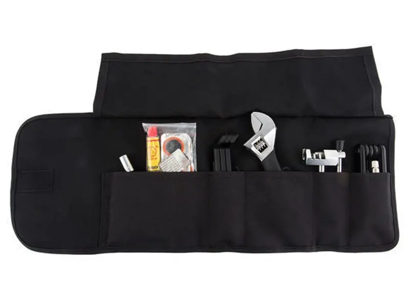 Sunlite 9 Piece Basic Tool Wrap - Black 1