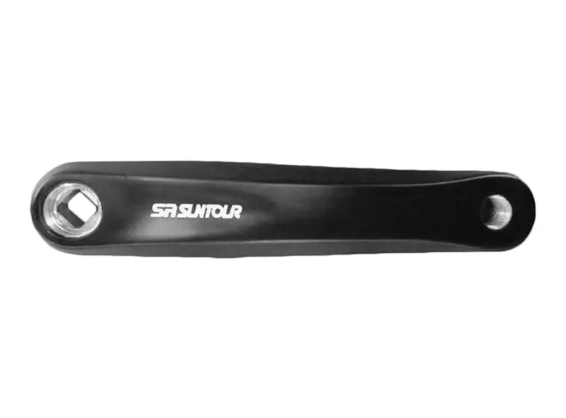 Suntour Xce-T Alloy Left Crank Arm - Black 1