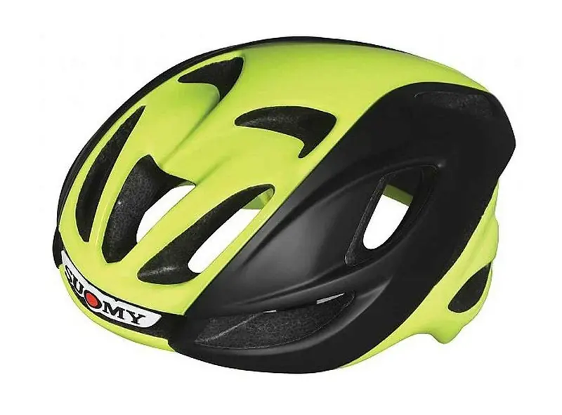 Suomy Glider Road Helmet - Flo Yellow-Matt Black 1
