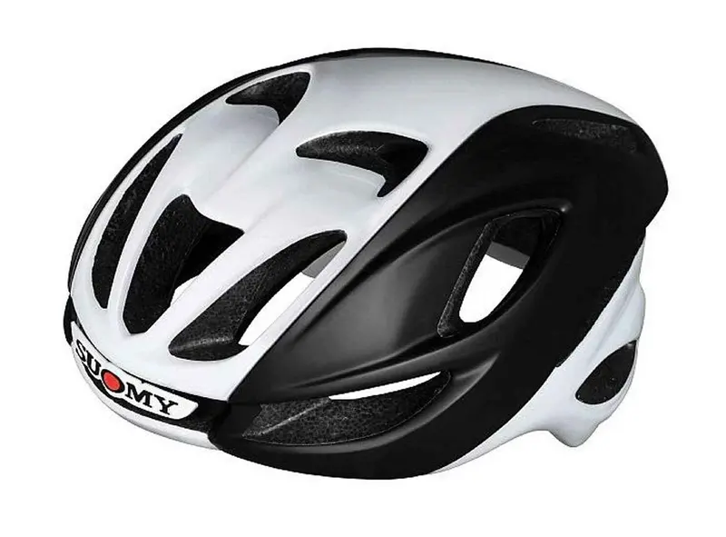 Suomy Glider Road Helmet - White-Matt Black 1