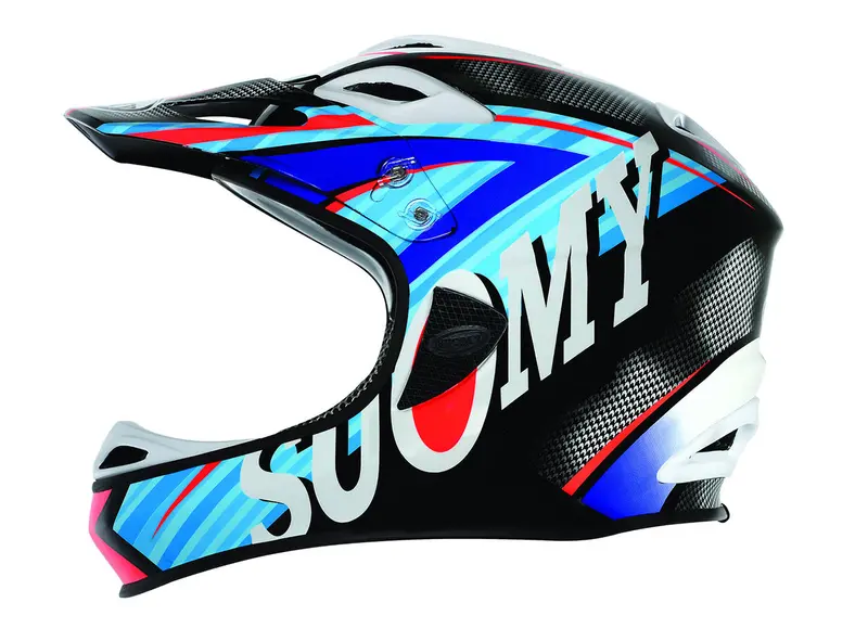 Suomy Jumper Carbon Full Face Helmet - Flash Blue 1
