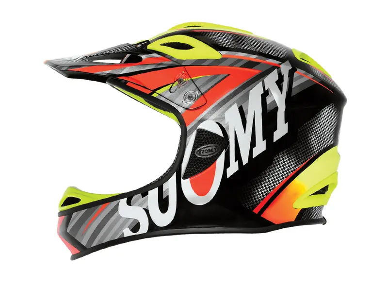 Suomy Jumper Carbon Full Face Helmet - Flash Orange 1