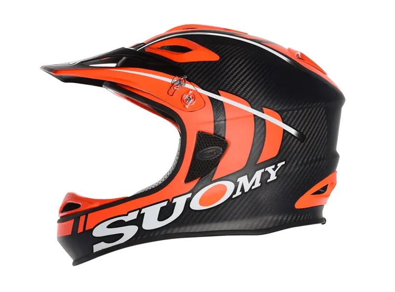 Suomy Jumper Carbon Full Face Helmet - Fluo Orange 1