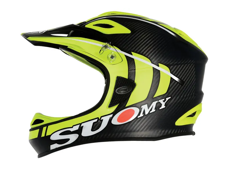 Suomy Jumper Carbon Full Face Helmet - Fluo Yellow 1