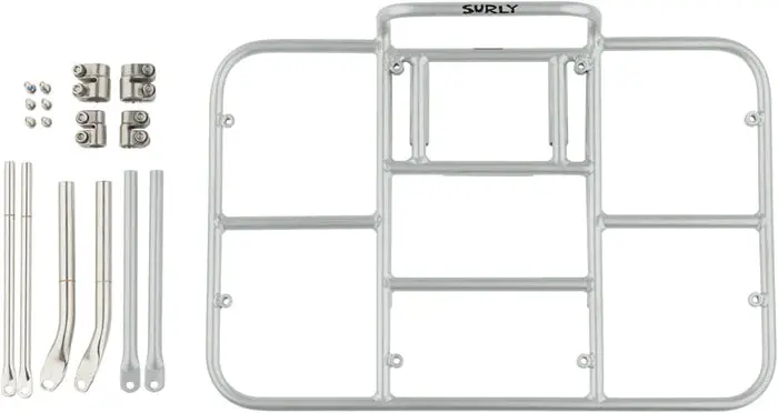Surly 24-Pack Rack 2.0 Front Rack - Silver 2