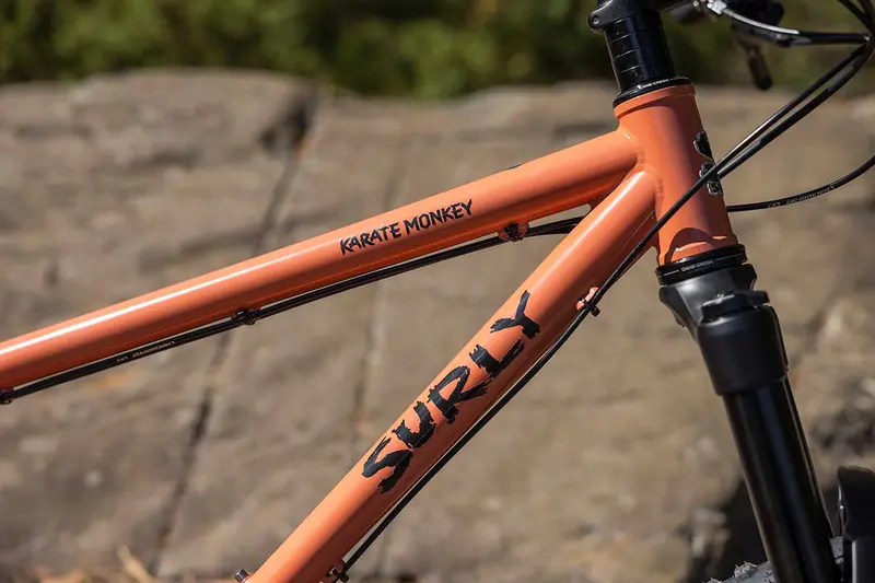 Surly Karate Monkey 27.5 - Peach Salmon Sundae 2