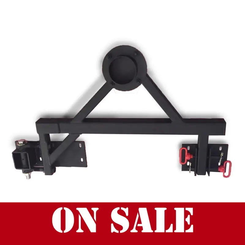 Swing Away Tire Carrier 2Nd Gen. - Rear Bumper Mount - Airlift Bumper Style - Fits Military Humvee Hmmwv A2 - M1043a2 M1045a2 1