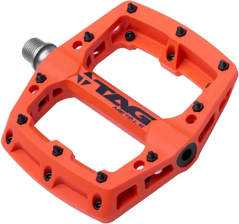 Tag Metals T3 Nylon Pedals - Orange 1