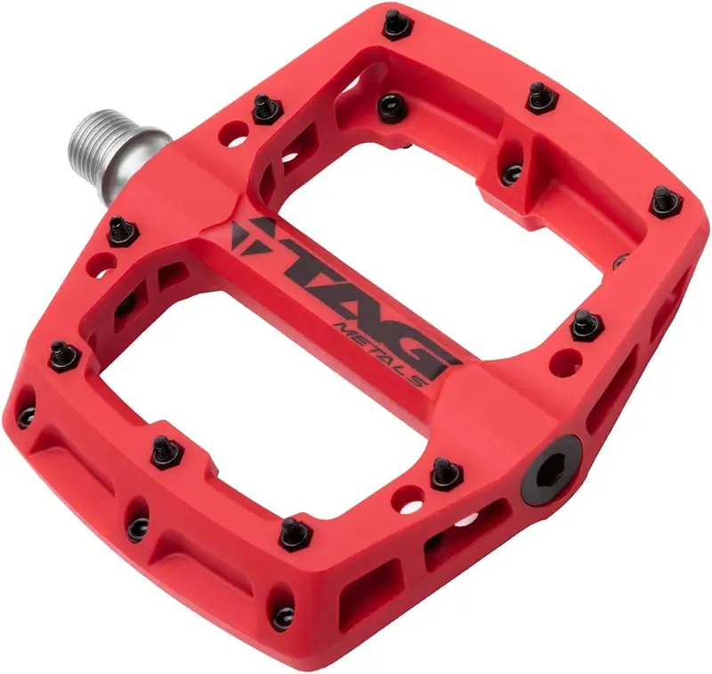 Tag Metals T3 Nylon Pedals - Red 1