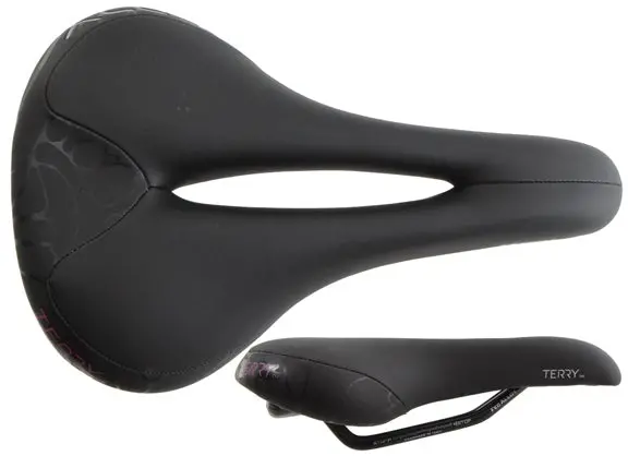 Terry Butterfly Gel Saddle - Womens - Black 1